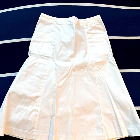 JACOB WHITE LONG SKIRT - Picture 1 of 4